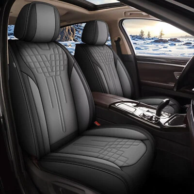 Car Seat Covers Full Set Faux Leather Waterproof Set Fit for Jaguar XF 2009-2025 Foto 1 de 4