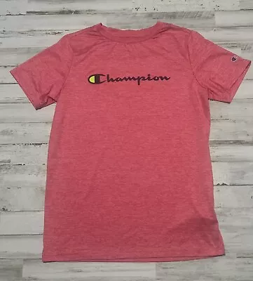 Champion T-Shirt Boys Youth Large L 14/16 Short Sleeve dry fit soft NWOT logo - Image 1 of 4