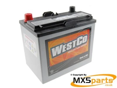 MX5 Battery Westco Sealed Gel 12V 31Ah Mazda MX-5 Eunos Miata Mk1 1.6 1.8 89>98 - Image 1 of 4