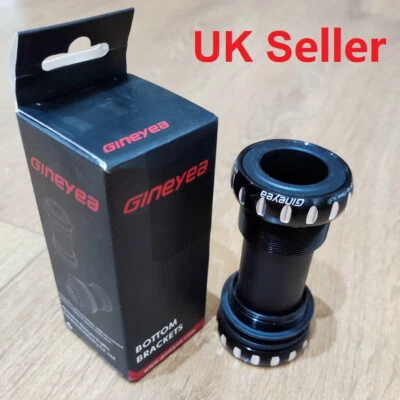 Gineyea BB91 Threaded GXP Alloy Bottom Bracket MTB Bike Bearings BB 68-73mm - Image 1 of 4