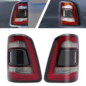 For 2019-2022 Dodge RAM 1500 LED Tail Lights Rear Brake Lamps Left & Right Pair - Imagen 1 de 17