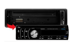 BOSS BV6654B RECEIVER FRONT PANEL ONLY w/STORAGE CASE *C20 - Picture 1 of 2