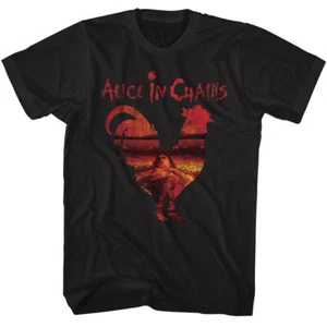 Alice In Chains Dirt Album Shaped Rooster Men's T Shirt Rock Band Tour Merch - Picture 1 of 5