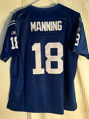 Camiseta para mujer Reebok Premier NFL INDIANAPOLIS Colts Peyton Manning azul talla S Foto 1 de 2
