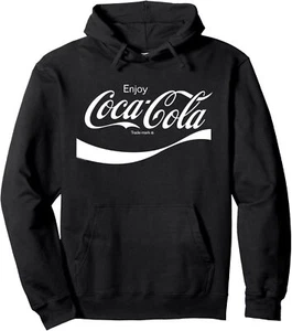 Coca Cola - Coca Cola Swoosh Logo Pullover Hoodie - Bild 1 von 9