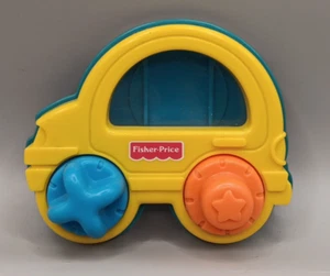 Vintage Fisher Price 1997 Magnetic Car Toddler Activity Toy Photo Frame Car - Picture 1 of 7