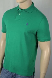 Polo Ralph Lauren maglia verde vestibilità classica viola pony nuova con etichetta - Foto 1 di 1