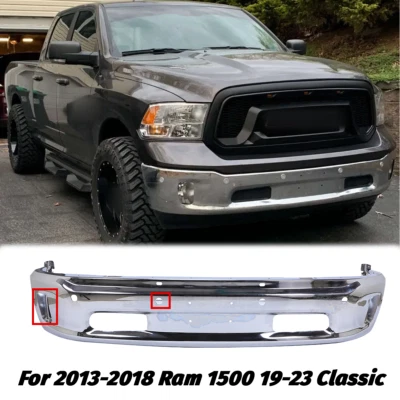 Front Lower Bumper For 2014-2018 Ram 1500 2019-2022 Ram 1500 Classic W/Fog Hole - Image 1 of 4
