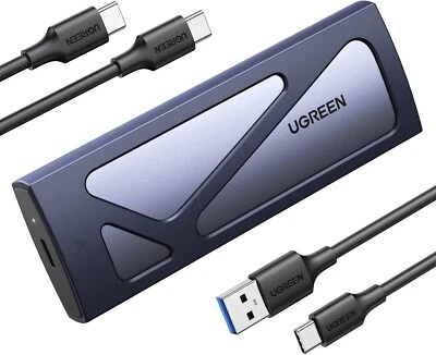UGREEN NVMe M.2 USB 3.2 SSD Gehäuse-Adapter mit Kühlkissen 10 Gbps für NVMe PC - Bild 1 von 4