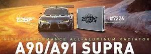 CSF Radiator Fits Toyota A90/A91 GR Supra /2019+ BMW Z4 2.0/3.0/19-21 BMW G2X - Picture 1 of 11