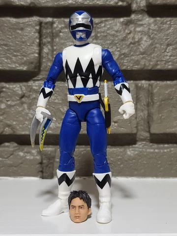 Power Rangers Lightning Collection Lost Galaxy Blue Ranger Hasbro 6 Inch Cover