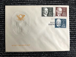 Alter alter alter unbenutzter Deutschland Briefumschlag mit Briefmarken Karl L, Hanns E, Ignaz S - Bild 1 von 2