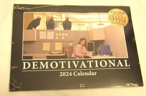 Demotivational Wandkalender 2024 Extra Snarky Office Edition - Neu - Bild 1 von 5