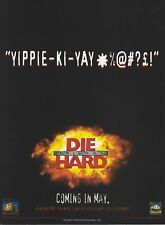 Die Hard Trilogy Print Ad/Poster Art Playstation PS1 Sega Saturn PC Big Box (D)