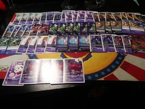 Mono Purple Budget Intro Custom Built Digimon Deck - Picture 1 of 1