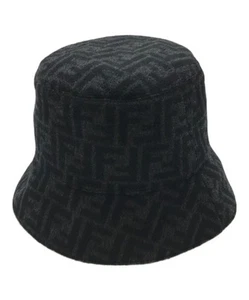 FENDI/ (Fendi) Zucca Bucket Hat Black - Picture 1 of 5