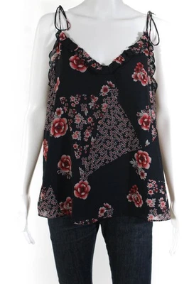 The Fifth Label Womens Navy Patchwork East Shorts Size Large 11030944 - Image 1 of 4