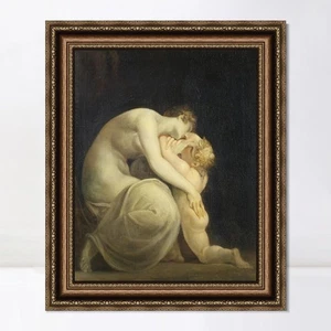 Framed Canvas Art Giclee Print Tekemessa And Eurysakes by Henry Fuseli Wall Art - Picture 1 of 16
