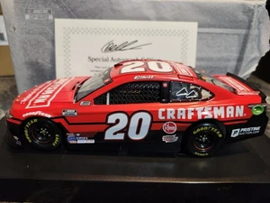 2021 Christopher Bell #20 Autographed Craftsman Toyota Camry 1:24 NIB - Picture 1 of 12