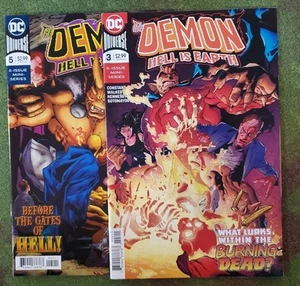 The Demon Hell Is Earth 3 5 DC Comics - Picture 1 of 3