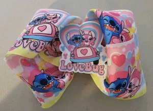 Lazo de pelo Stitch and Angel para niña. - Imagen 1 de 5
