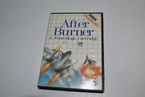 AFTER BURNER SEGA MASTER GAME & CASE - TESTED (SZY33) - Picture 1 of 4