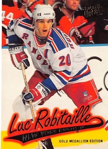 1996-97 Ultra Gold Medallion #G111 Luc Robitaille  **  NY Rangers  ** - Picture 1 of 2
