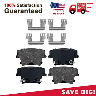 Rear Ceramic Brake Pads fits 2005 2006 2007 2008 2009- 2013 Dodge Charger Magnum - Image 1 of 4