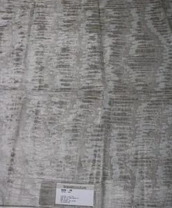Kravet Couture 23"x25" Velvet Fabric Remnant "Yoshino" Color Smoke Italy - Picture 1 of 7