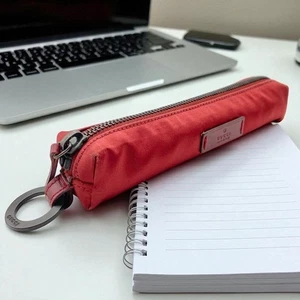 GUCCI Pen Case Red GG Pattern made in Italy - Picture 1 of 10