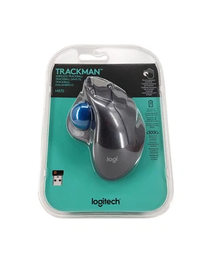 Logitech Trackman M570 Wireless Trackball. New Sealed - Image 1 of 4
