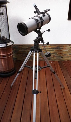 Seben Big Boss 1400-150 EQ3 Reflektor Spiegelteleskop - NEU mit Zubehör - Bild 1 von 3