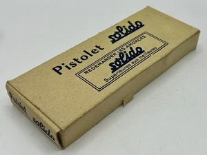 Leerkarton für SOLIDO Pistole Modell S - 1950/60er Jahre - BE+ - Bild 1 von 5