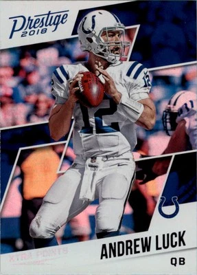 2018 Prestige Xtra Points Purple #162 Andrew Luck - FB - Image 1 of 2