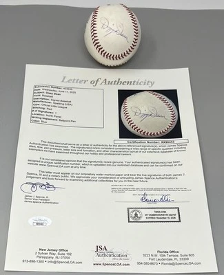 Dizzy Dean Autograph Signed Official Little League Baseball JSA Authentic  - Image 1 of 3