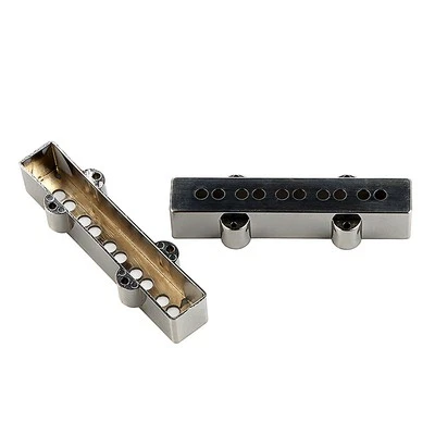 Funda de pastilla de puente de cuello de bajo cromado para bajo jazz de 5 cuerdas Foto 1 de 4