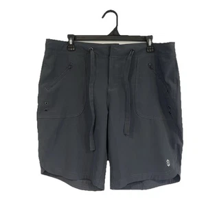 Free Country Shorts Damen 16 XL wolkengrau Reißverschlusstasche Komfort Golf Performance - Bild 1 von 16