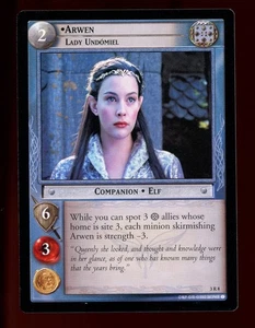 LOTR Herr der Ringe TCG Reiche der Elfenherren 3R8 Arwen, Lady Undomiel NEUWERTIG - Bild 1 von 2