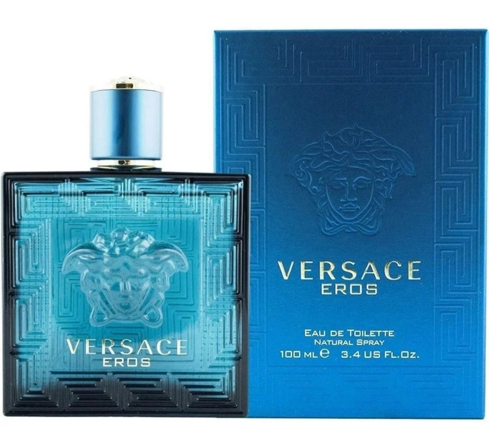 VERSACE EROS Men cologne edt 3.4 oz 3.3 NEW IN BOX - Image 1 of 1