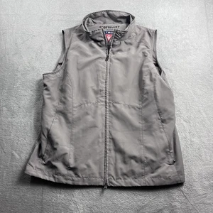 SCOTTeVEST RFID Travel Vest Womens XL Gray Multi Pocket Tech Gear Full Zip - Picture 1 of 7