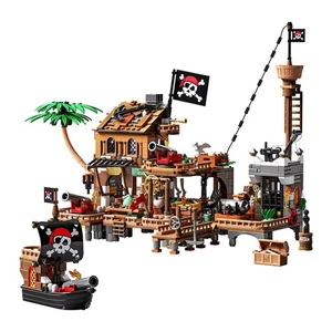 Pirate Fortress with Ship ❤️ Building Bricks Set / Klemmbausteine / 50403 - Picture 1 of 1