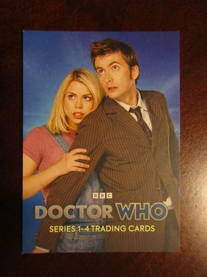 Tarjeta Promocional Exclusiva Doctor Who Serie 1-4 Carpeta P2 (Dr. Who) Foto 1 de 2