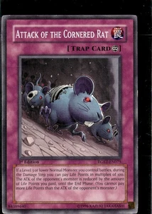 Yu-Gi-Oh! Attack of the Cornered Rat Raging Battle RGBT-EN075 1st Edition      - Picture 1 of 2