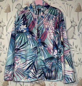 Girls Age 9-10 Years - Next Sports Zip Up Top - Picture 1 of 2