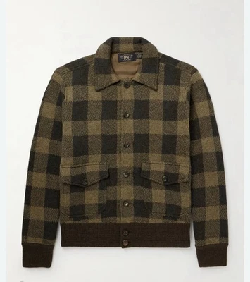 RRL Double RL Wool Sweater Jacket L $1200 NWT - Image 1 of 4