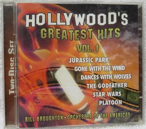 2 CD Set-Hollywood's Greatest Hits Vol 1 -2001 Space Odyssey-Star Wars-Ghost - Picture 1 of 8