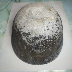 WW2 Japanischer Marine Helm Original Aluminium Militär Reliquie WWII Kaiserreich Japan - Bild 1 von 13