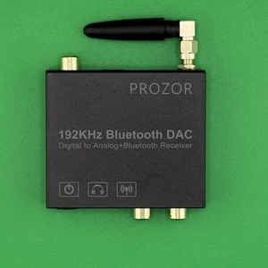 PROZOR 192k Convertitore Audio da Digitale ad Analogico con Ricevitore Bluetooth 5.0 - Foto 1 di 2