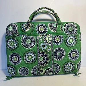 Borsa messenger per laptop Vera Bradley, verde cupcakes, guscio rigido senza tracolla - Foto 1 di 20