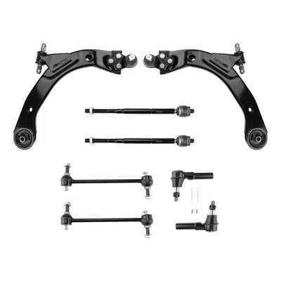 Set of 8 Front Lower Suspension Control Arms for Chevrolet Cobalt 2006-2009 2.2L Foto 1 de 4